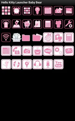 Hello Kitty Launcher Baby Bear android App screenshot 0